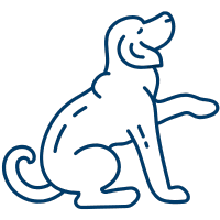 Services 2 dog paw icon 200x200 1