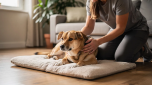 How to Teach the Place Command for a Calmer, Better-Behaved Dog 3 How to teach the place command on a dog bed at home