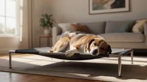 How to Teach the Place Command for a Calmer, Better-Behaved Dog 1 How to teach the place command on a raised dog bed